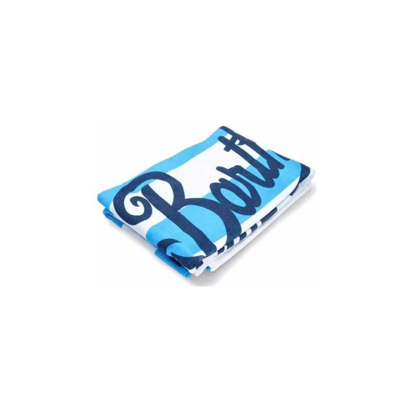 Mc2 Saint Barth Telo Mare Fouta In Cotone A Righe Verdi FOUL002/07682L main image 1