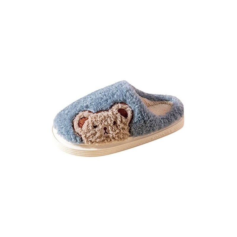 Pantofole da donna con cartoni animati, invernali, calde