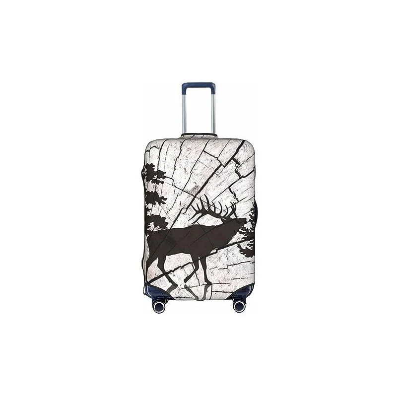 Mateju Coprivaligia Elastico, Lavabile Copertura per Bagagli 3D Trolley Custodia Protettiva per Adulti, Bambino, Teen, Viaggi, Business A-Z (A,S