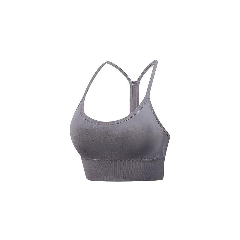 Puma INDIVIDUALBLAZE BRA - Reggiseno sportivo con sostegno leggero - midnight plum/lilla