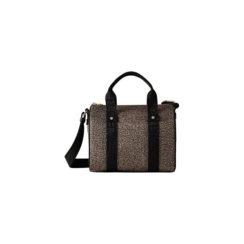 Borbonese Borsa Bustina Piatta Multicolore – 20x11 Cm, In Poliestere Riciclato Con Dettagli In Pelle, 3 Slot - 2