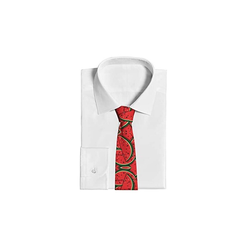 Cravatta Sottile Uomo Colore Rosa – Larghezza 6 Cm – Taglia Unica