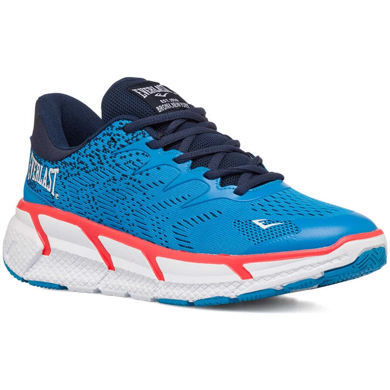 Scarpe sportive azzurre da uomo con logo laterale Everlast