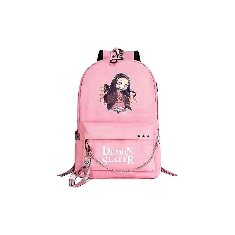 Demon Slayer Borsa Portamonete A Tema Nezuko - Portafoglio Clutch Con 12 Slot Per Carte E Scomparto Banconote