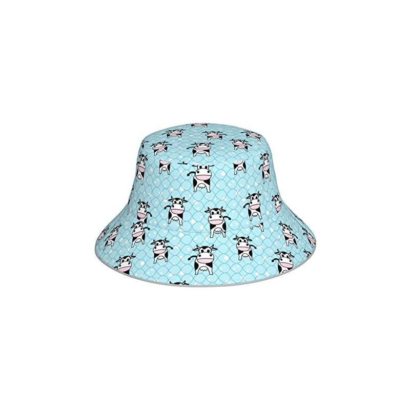 MADSea Cappello Da Donna Paglia E Cotone A Righe | Cappello Estivo Con Tesa Larga Protezione Solare | Regolabile E Richiudibile