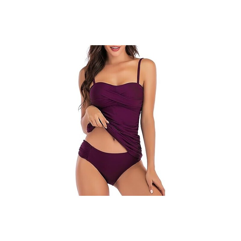 SEDEX Tankini da donna a forma di push up modellante Tankini da donna