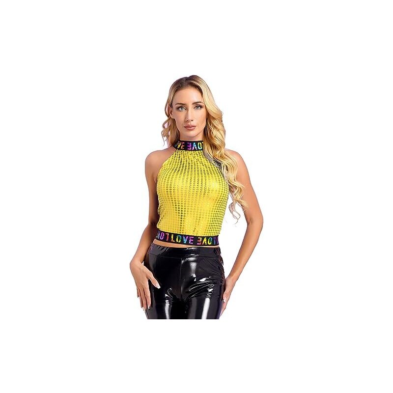womens Metallic Venue Relaxed Tee in JET BLACK US