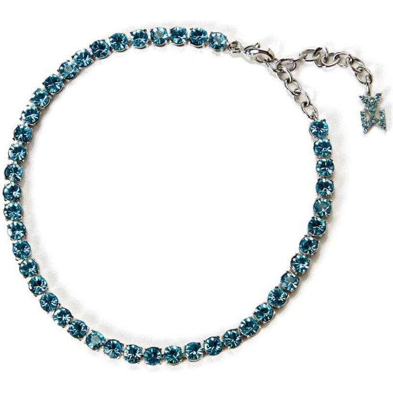 Set Di 2 Polsini Da Uomo Di Lusso Con Cristalli Blu - Eleganti E Maschili - Foto 5