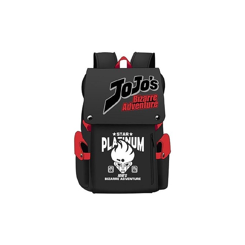 XSLGOGO JoJo's Bizarre Adventure Zaino Anime Casual Scuola Borsa JoJo's Bizarre Adventure Kuujou - Foto 2