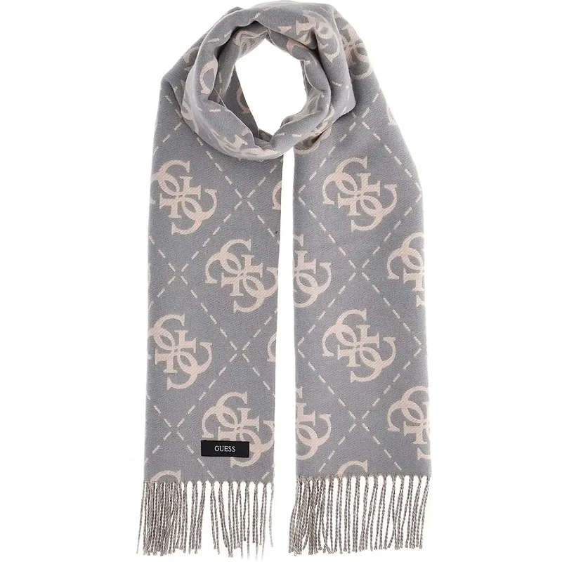 Cappello Sciarpe Guess Uomo Sciarpa Donna Guess Aw9967 Pol03