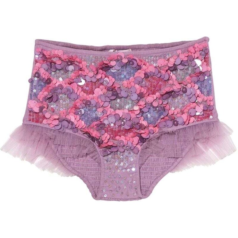 Tutu Du Monde Cream Puff sequin-embellished shorts - Viola Tutu Du Monde Cream Puff sequin-embellished shorts - Viola