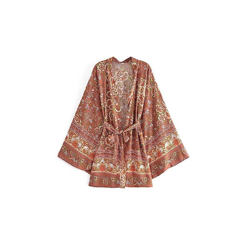 gofidin 5 pezzi Boho Ricamo A Mano Boemia Floreale Ampia