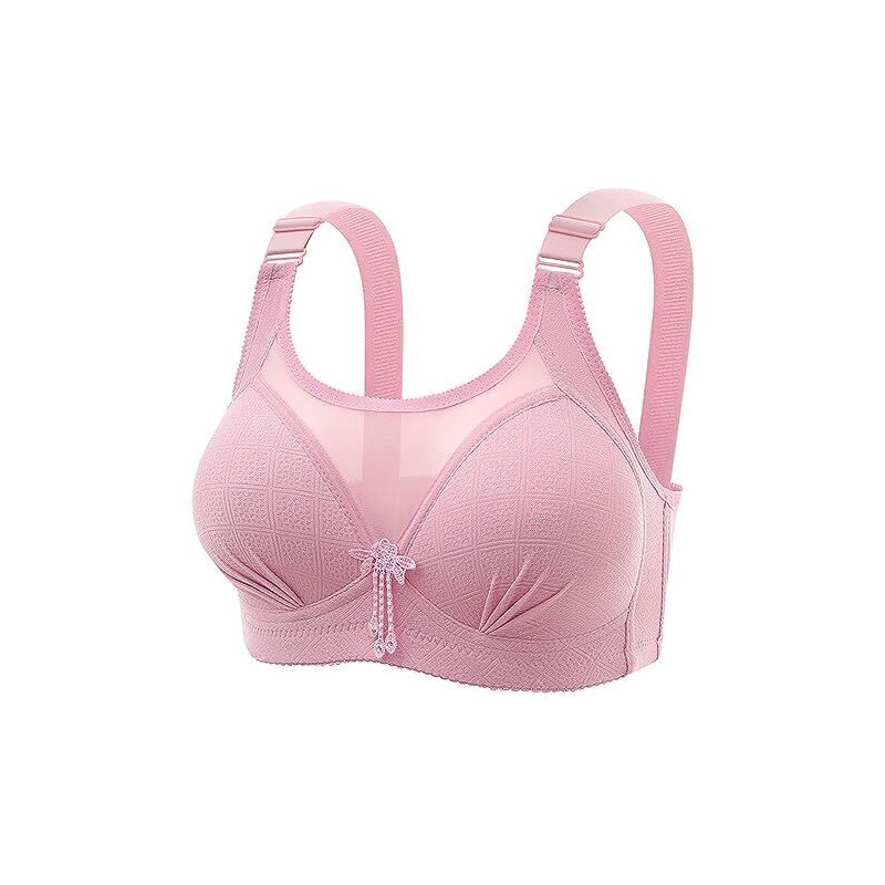 BQTQ Bralette da Donna con Scollo a V, Reggiseno Senza Cuciture con Spalline, Imbottite, 6 Pezzi, Nero, M