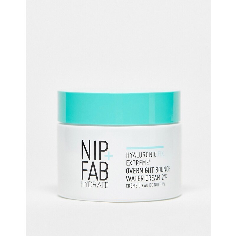 Nip+Fab - Crema Hyaluronic Fix Extreme4 Overnight Bounce Water Cream 2% 50 ml-Nessun colore