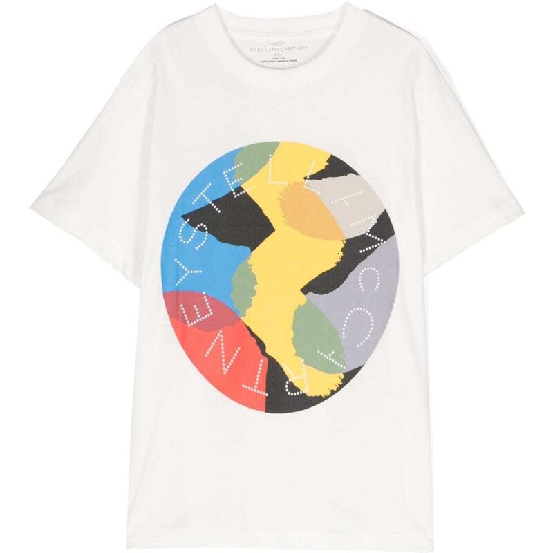 Stella McCartney Kids T-shirt con stampa - Bianco