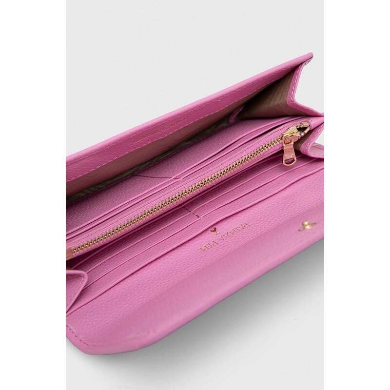 Patrizia Pepe portafoglio in pelle donna colore rosa