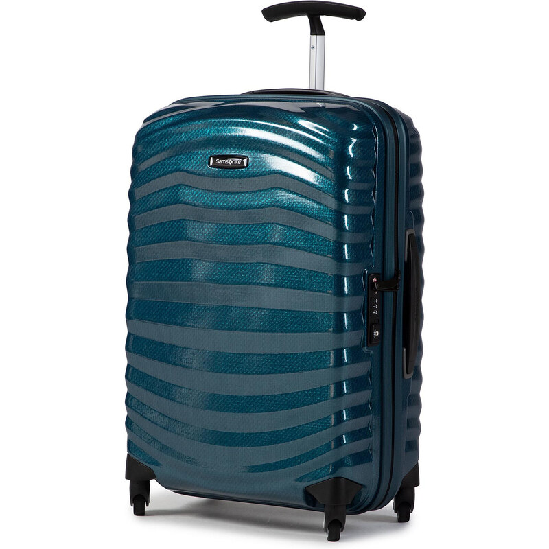Valigia Media Enso Together Growing Blu 68x48x26cm - 70L, 4 Ruote, ABS Leggero