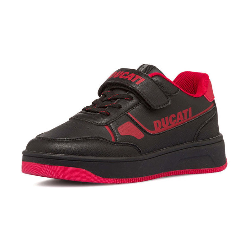 Sneakers nere da bambino con logo laterale Ducati Valencia 4 Ps