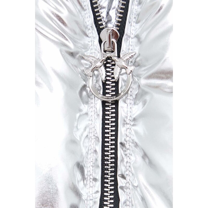 Pinko giacca donna colore argento