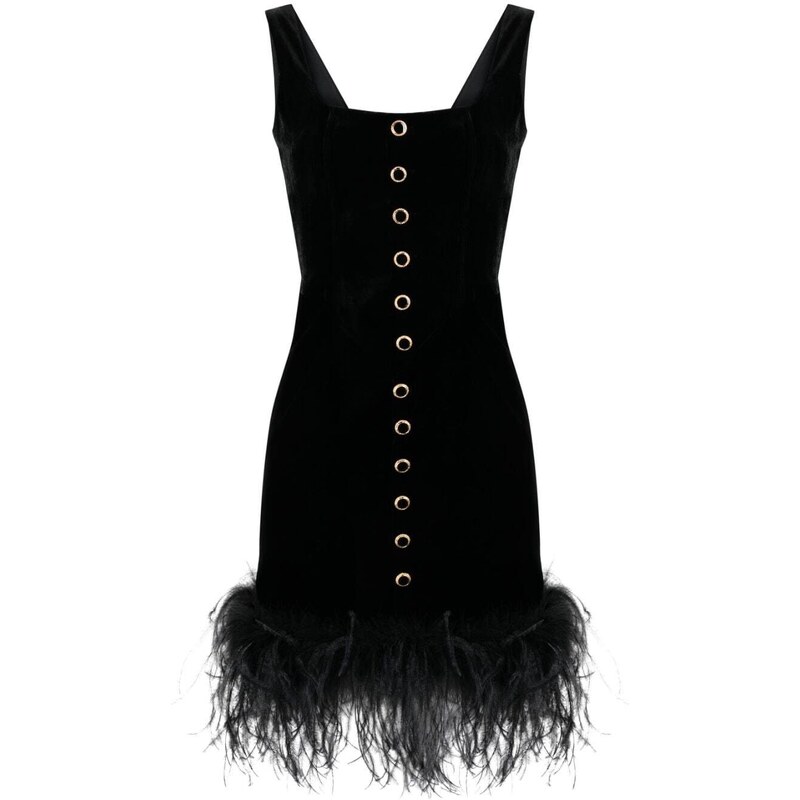 abito corto da donna Elisabetta Franchi in maglia a rombi