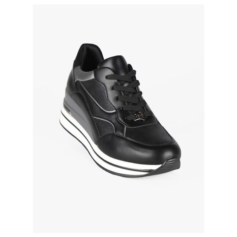 Queen Helena Scarpe Alte Con Plateau Nere Queen Helena Sneakers