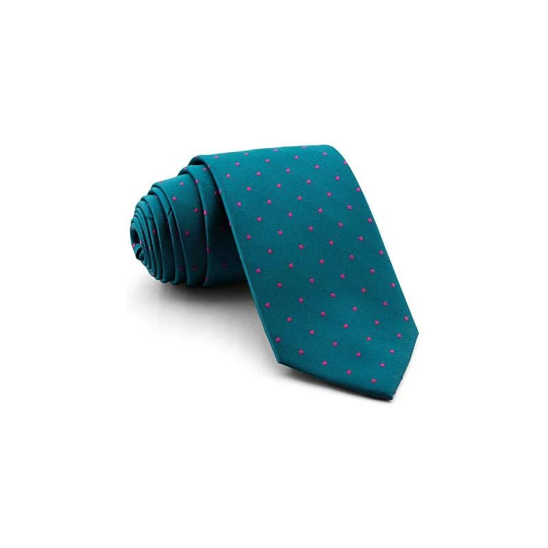 TigerTie Cravatta Uomo Verde Righe Beige Champagne – 100% Poliestere – Lunghezza 150 Cm, Larghezza 8 Cm – Taglia Unica - 5