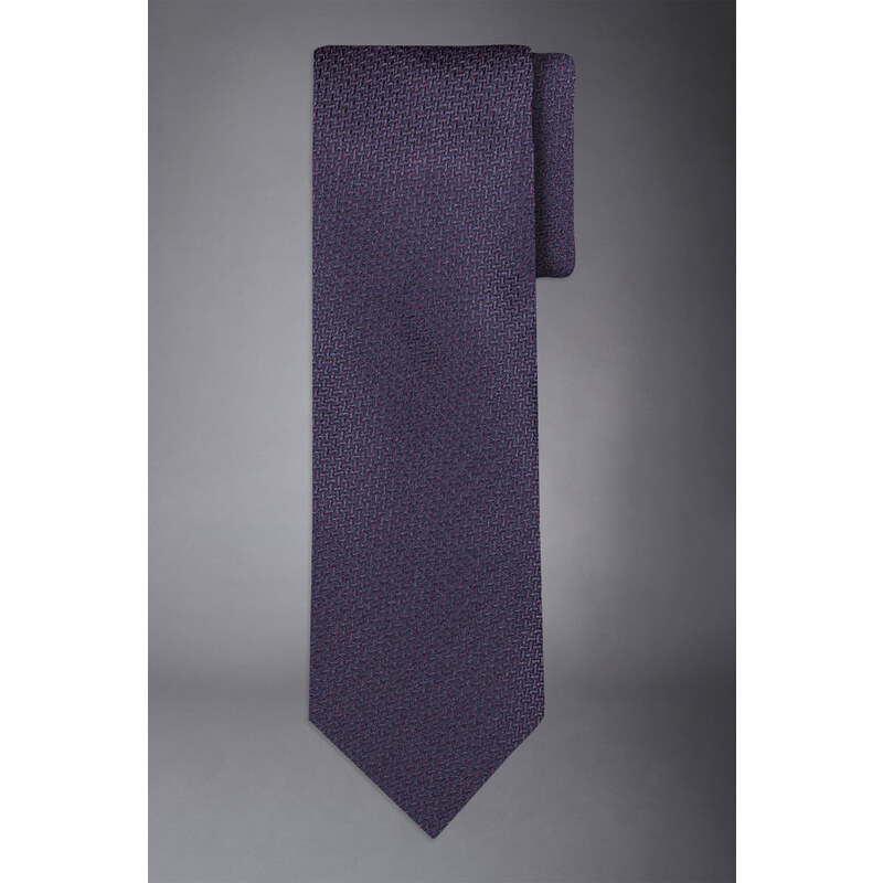 Cravate Homme Alberto Aspesi Made In Italy - Soie, Couleur Ivoire Avec Finitions Bleu/azur - Large, Neuve Avec étiquettes