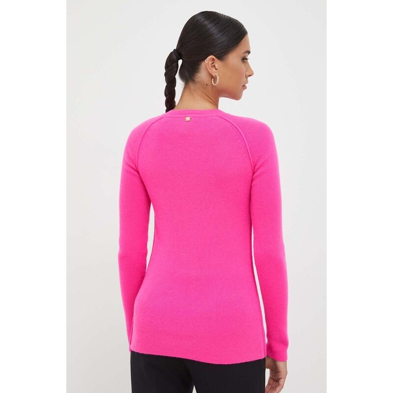 Pinko maglione in misto lana donna colore rosa