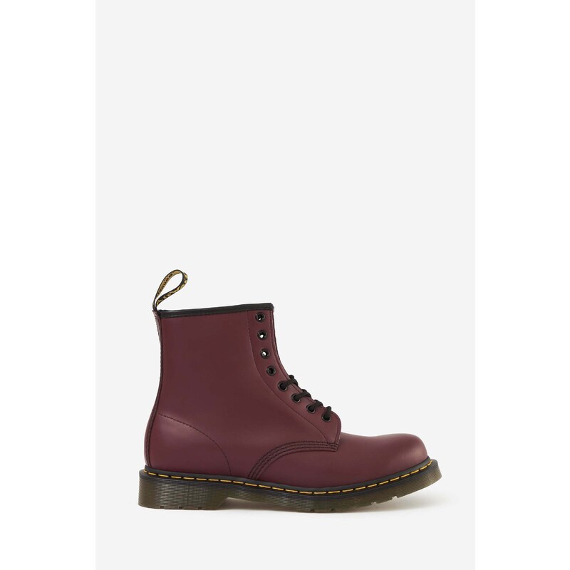 Dr. Martens Anfibi 1460 SMOOTH in pelle rossa
