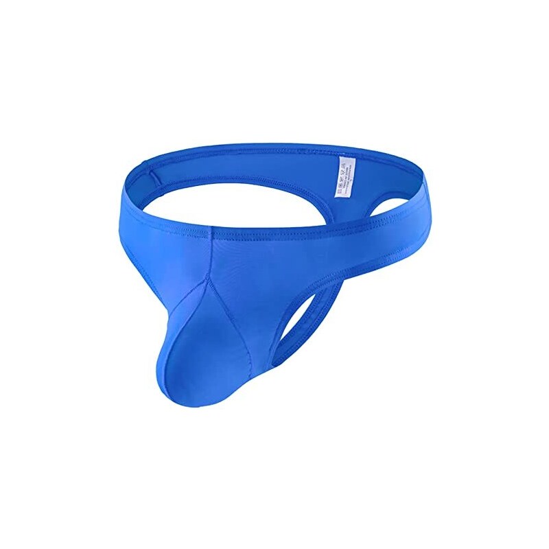 Thong Gay - Slip da uomo sexy da uomo, traspirante, biancheria intima sportiva, Colore: rosso, Taglia unica