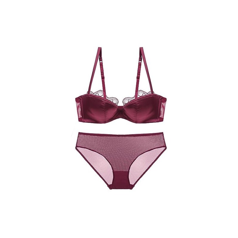 Satini Raso Volant Fiocco Perizoma Femminuccia Mutandoni Slip Mutandine Biancheria Intima Nero M 126509954 - 5