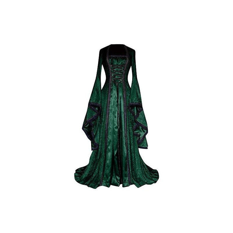 Modaworld Carnevale Modaworld Vestito Medievale Donna Gotico Costume - Foto 6