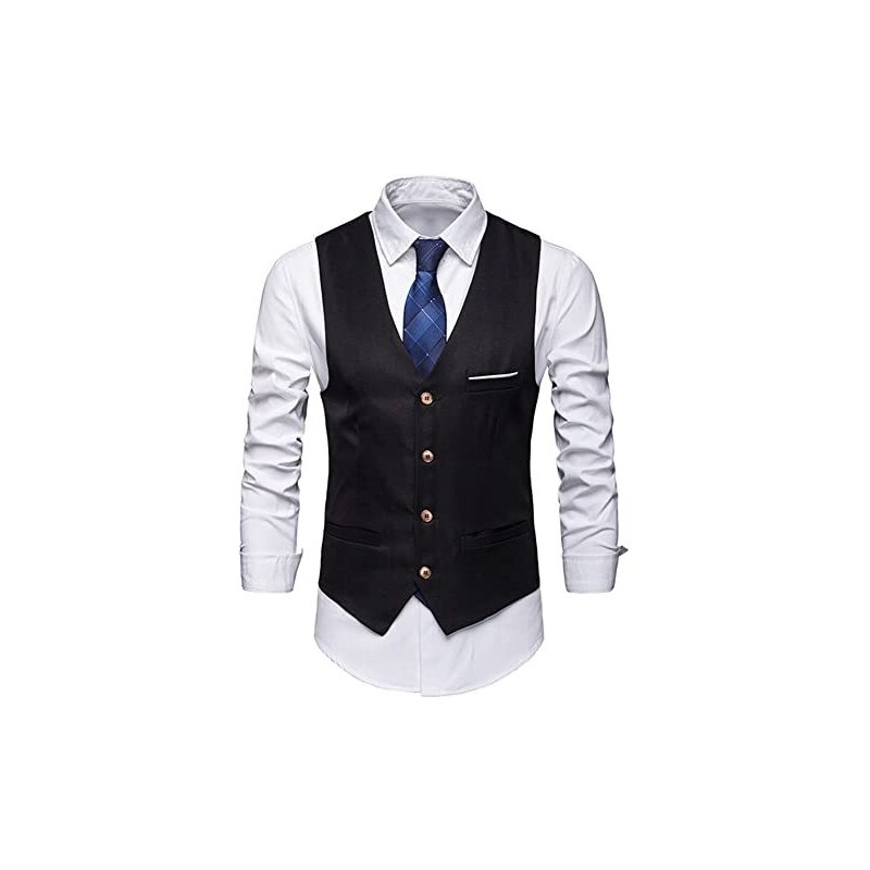 Saeohnssty Gilet Da Uomo Gilet Da Lavoro Da Gentiluomo Gilet Da Abito