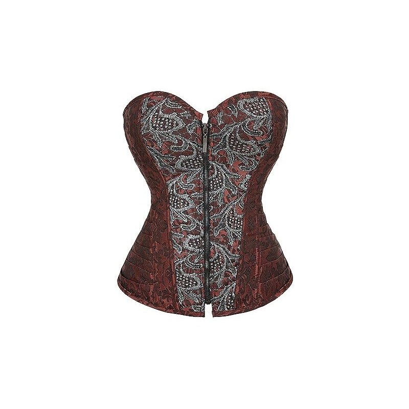 Corsetto donna nero in ecopelle con borchie