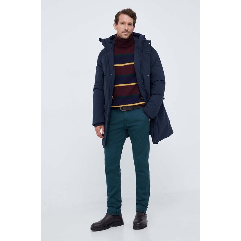 Save The Duck giacca uomo colore blu navy
