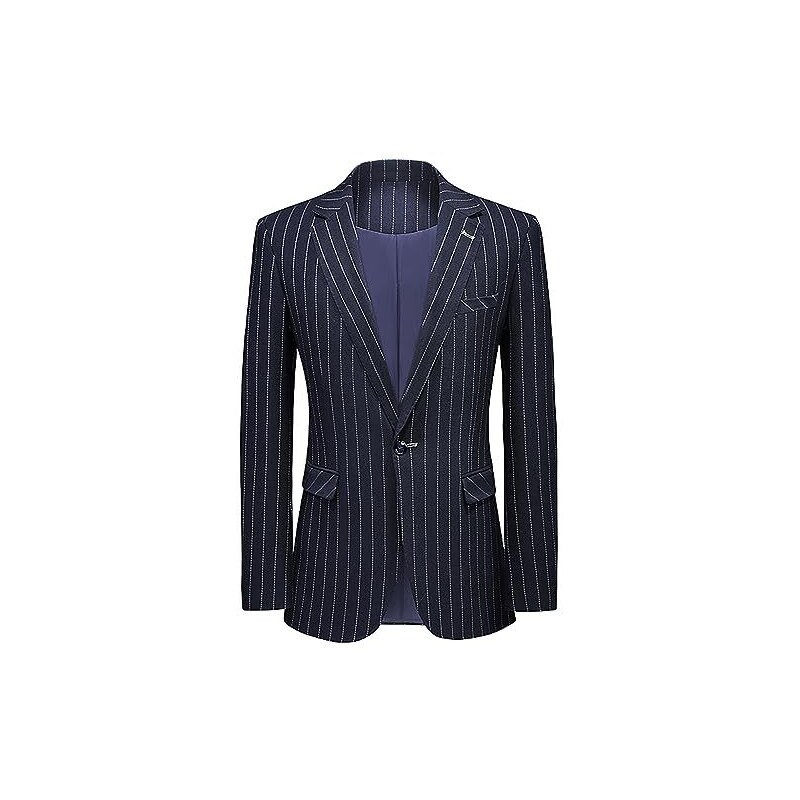 Blazers da donna a righe di Cotone