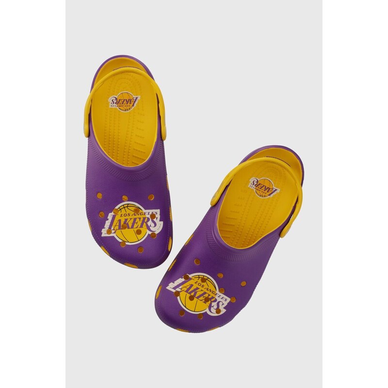 Crocs ciabatte slide NBA Los Angeles Lakers Classic Clog 208650 208862