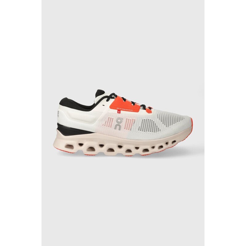 On-running scarpe da corsa Cloudstratus 3 colore bianco