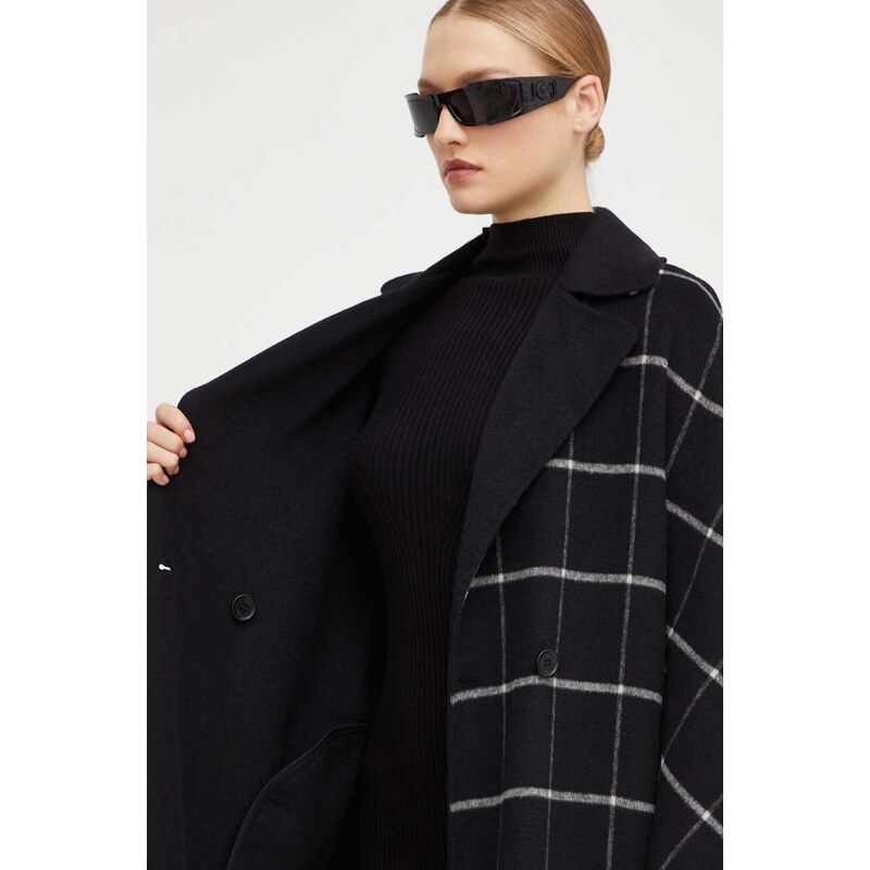 Silvian Heach cappotto in lana colore nero
