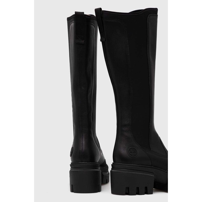 Timberland stivali in pelle Everleigh Boot Tall donna TB0A5YMR0151