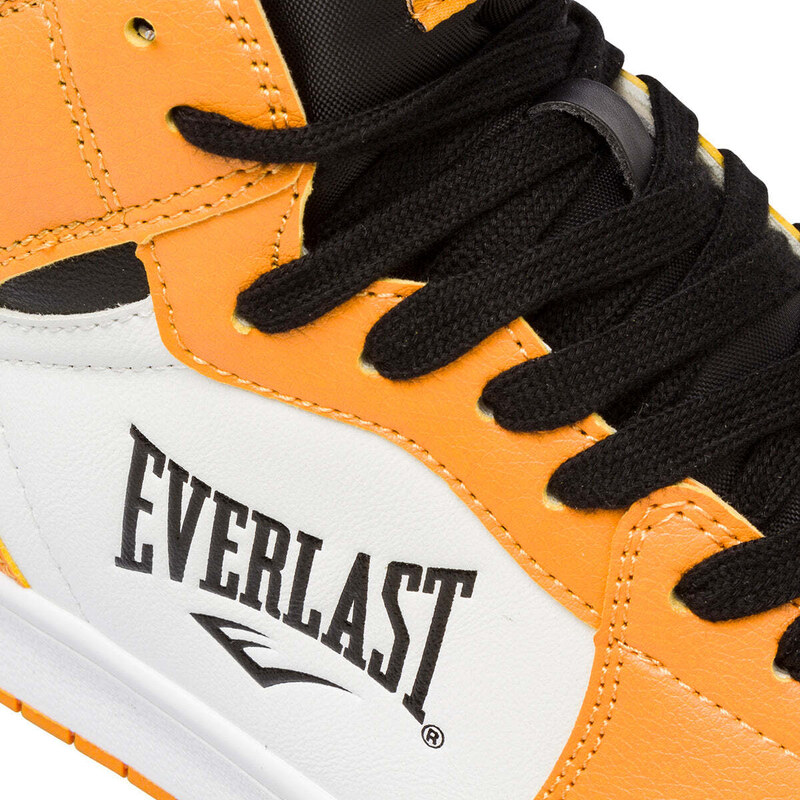 Sneakers alte da uomo arancioni, bianche e nere Everlast