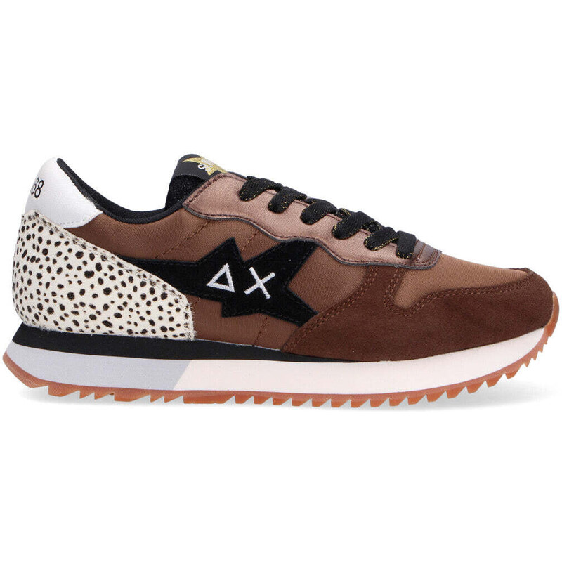 Sun68 Stargirl Glitter Logo Sneakers Donna
