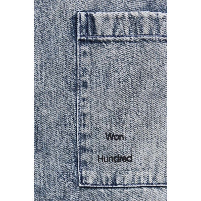 Won Hundred camicia di jeans uomo