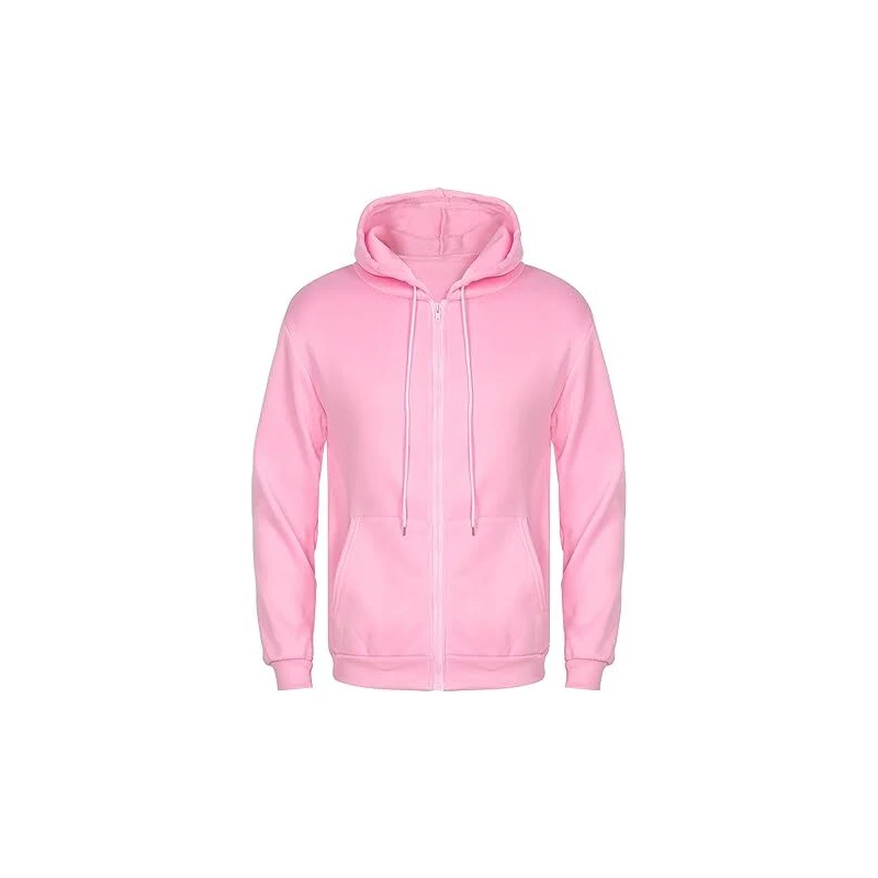 TrendiMax - Felpa Con Cappuccio E Zip Donna, Morbida, Interno In Pile, Perfetta Per Autunno E Inverno