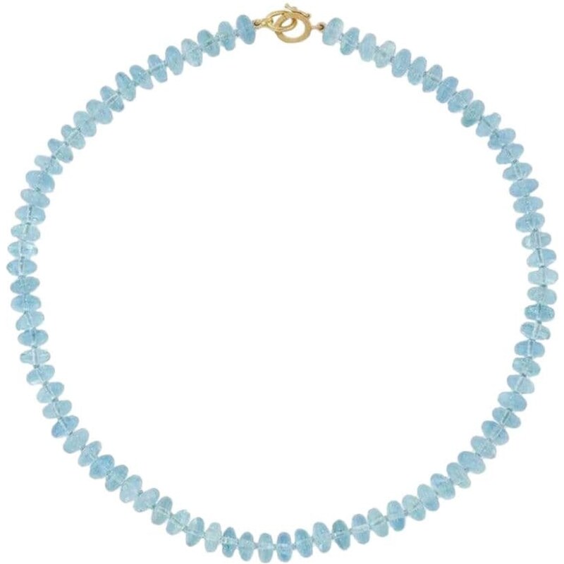 Collana Gialla E Arancione In Vetro Di Avalaya | Perline Grosse Da 25 Mm | Lunghezza 57 Cm