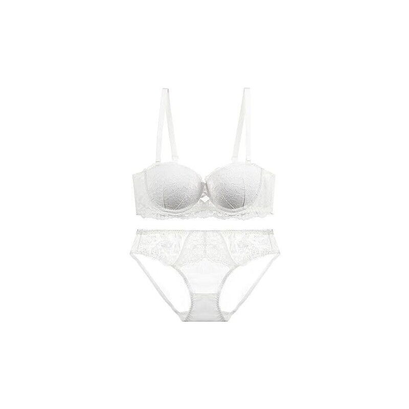Reggiseno Donna Push Up Deep V | Spallacci Multiposizione | Schiena Nuda Con Ferretto - Foto 9
