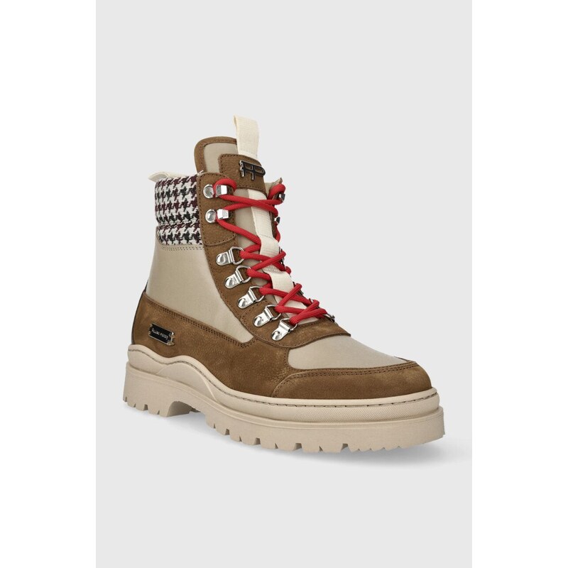 Filling Pieces scarpe in pelle Mountain Boot Quartz uomo colore marrone 63333361933