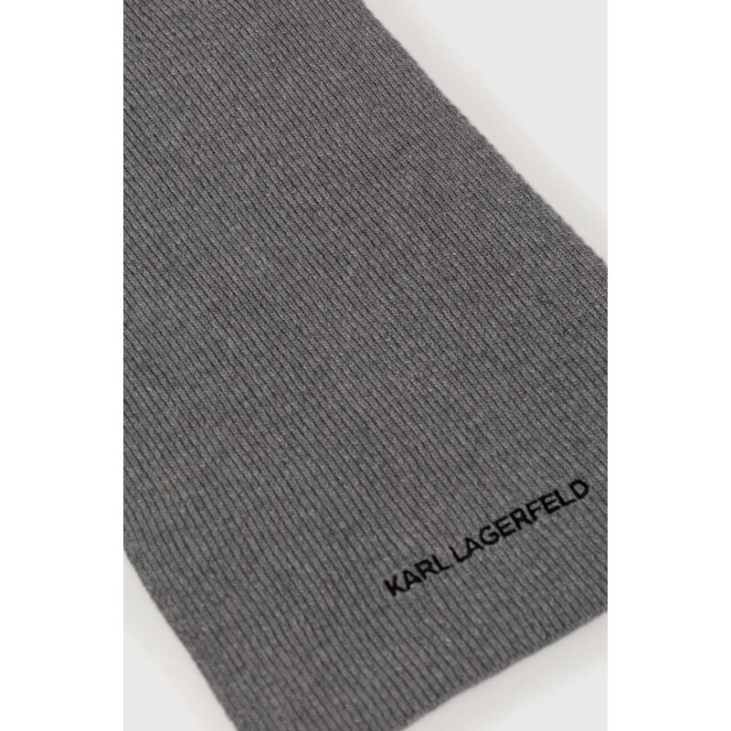 Karl Lagerfeld sciarpacon aggiunta di lana