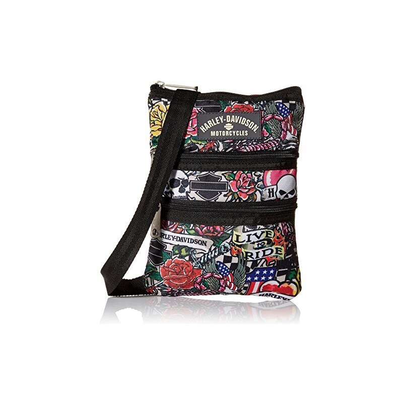 Harley-Davidson Zaino Ponderosa – Ballistic E Pelle, Con Porta USB, Nero - 4