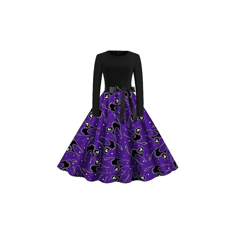 Abito Lungo Elegante Da Sera Per Donna, Abito Formale Da Cerimonia E Banchetto, Taglie Dalla S Alla 2XL - 2